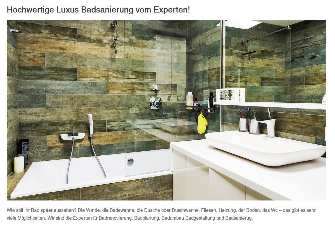 Badsanierung Experten für  Ludwigsburg